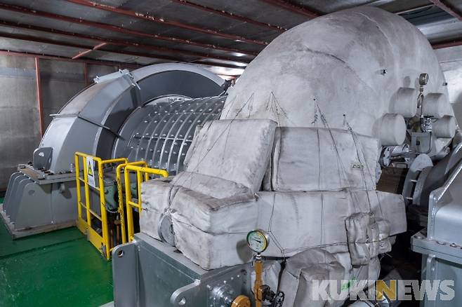 광양제철소가 새로 교체한 1송풍설비 (사진=광양제철소 제공)