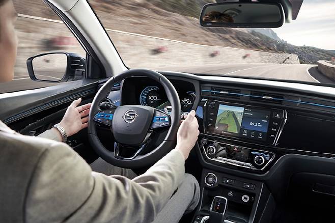 코란도 이모션 실내 [사진 출처 = 쌍용차]