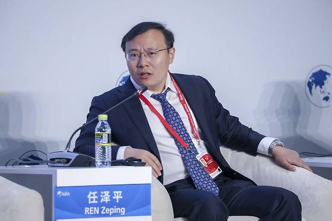 렌제핑 중국 경제학자/AP=뉴시스