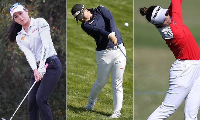 왼쪽부터 아타야 티띠꾼, 유카 사소,패티 타와타니낏