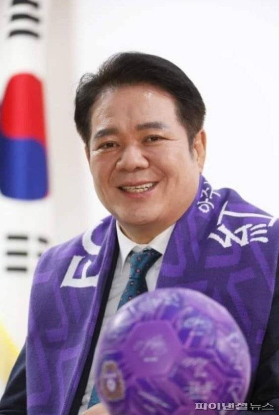 FC안양 구단주 최대호 안양시장. 사진제공=안양시