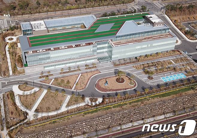 제주 서귀포시 헬스케어타운 내 녹지국제병원의 모습(뉴스1DB)© News1