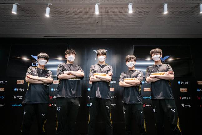 젠지 선수단. &nbsp;제공 | LCK