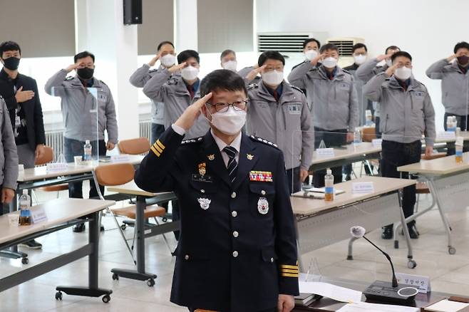 제64대 심헌규 신임 부여경찰서장.