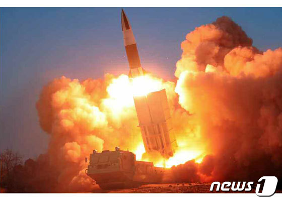 '북한판 에이태큼스(ATACMS)' KN-24 단거리탄도미사일 (미국 CSIS 미사일 방어 프로젝트) © 뉴스1