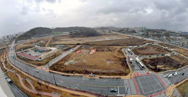 올해 5976가구 공급이 예정된 오산 세교지구 일대 모습. 사진=김영우 기자