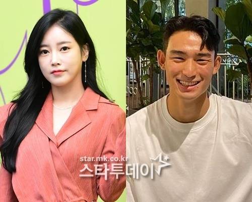 티아라 출신 소연(왼쪽)-축구선수 조유민. 사진|스타투데이DB, 조유민SNS