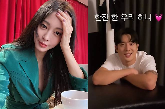Han Ye-seul posted a video on his 17th instagram story with an article entitled We Have a drink.In the public footage, Han Ye-seuls boyfriend is seen saying something while looking at Han Ye-seul.Han Ye-seul added a heart emoji, posting a slightly drunken look on her boyfriend.Meanwhile, Han Ye-seul was congratulated in May last year when he confessed that he was in love with a male actor from a 10-year-old theater actor.Photo: Han Ye-seul Instagram