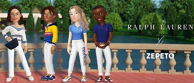 작년 8월 메타버스 플랫폼 제페토와 협업 발표한 랄프로렌 [랄프로렌 홈페이지 캡처. 재판매 및 DB 금지]