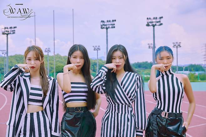 Teaser image of Mamamoo`s 11th EP "WAW." (RBW)