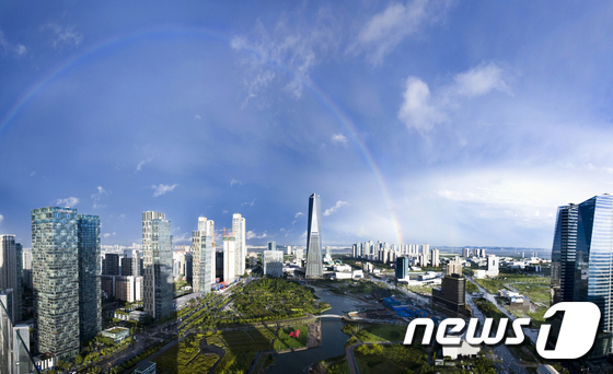 인천 송도국제도시 전경.(뉴스1 자료사진)© 뉴스1
