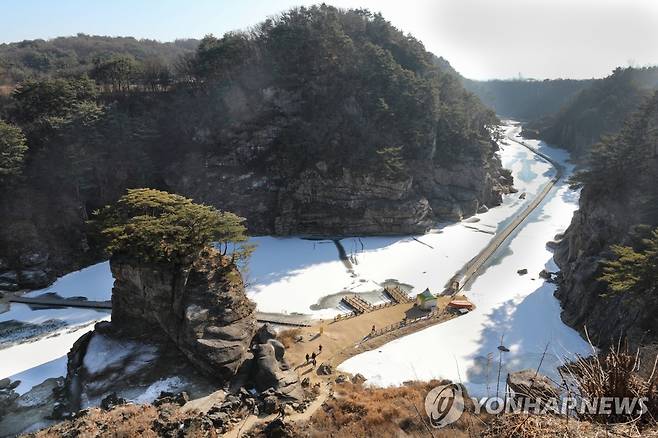 철원 한탄강 물윗길 [연합뉴스 자료사진]