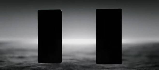 삼성전자가 공개한 언팩 영상. 두 개의 스마트폰이 하나로 합쳐지는 모습이 담겼다. (사진=삼성전자)