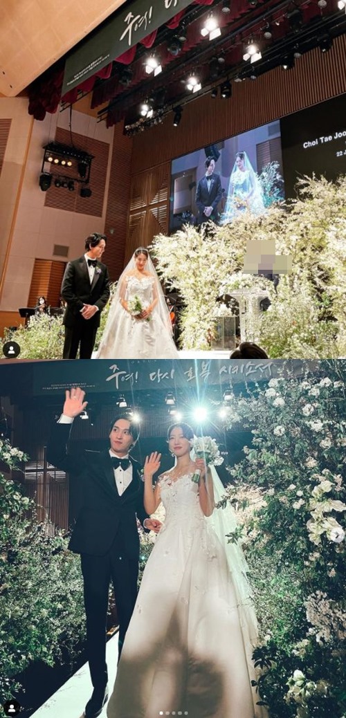 박신혜♥최태준 결혼식 사진=배정남, 이선빈 인스타그램