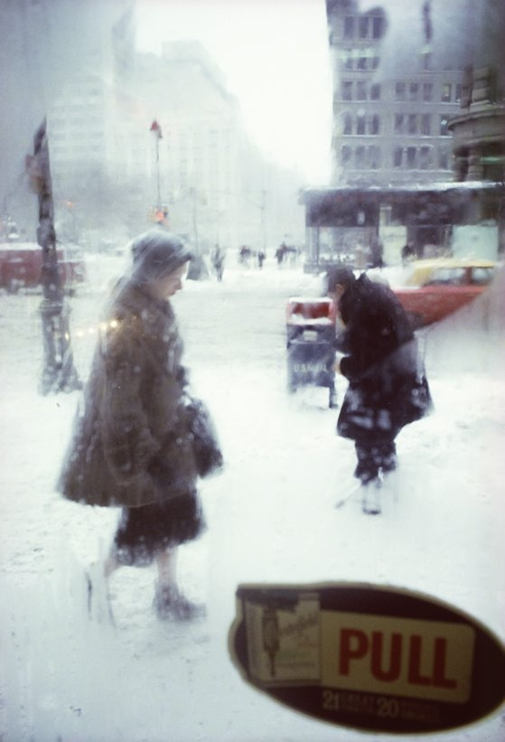 사울 레이터,Pull, 1960, Saul Leiter Foundation. [사진 piknic]