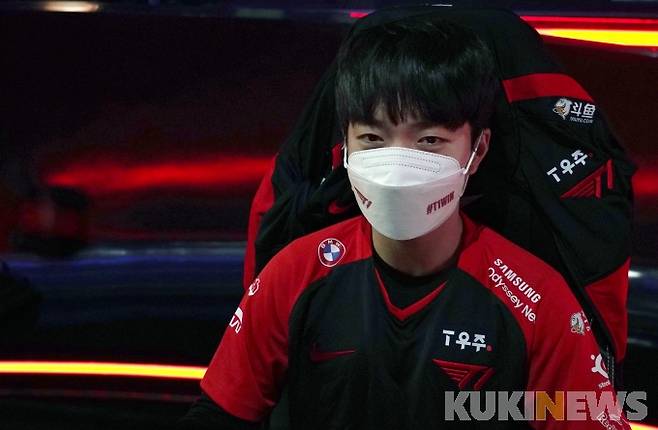 T1의 서포터 '케리아' 류민석.&nbsp; &nbsp;쿠키뉴스 DB