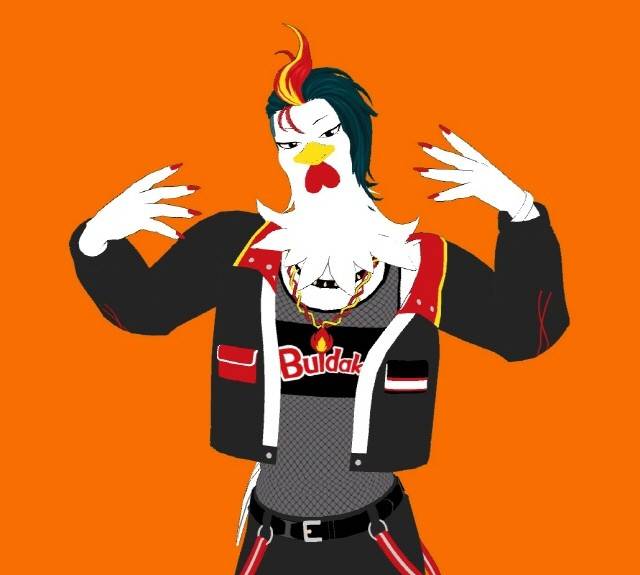 불닭볶음면 버추얼 캐릭터