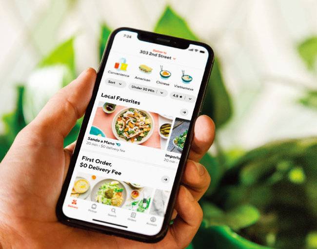 도어대시는 최근 대시마트(DashMart)라는 이름으로 초고속 식료품 배달사업에도 뛰어들었다. [사진 제공 · 도어대시]