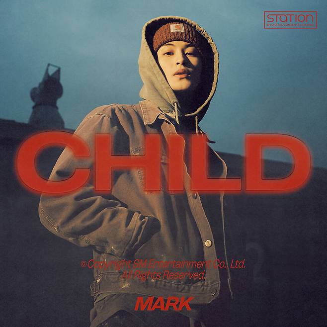 [서울=뉴시스] NCT LAB 프로젝트 첫 번째 마크 솔로곡 'Child' 디지털 커버. 2022.01.28. (사진= SM엔터테인먼트, 이담엔터테인먼트, 샘컴퍼니 제공) photo@newsis.com*재판매 및 DB 금지 *재판매 및 DB 금지