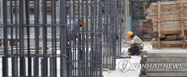 신축 아파트 공사 현장 ※ 해당 공사 현장은 기사 내용과 관련 없음 
[연합뉴스 자료사진]