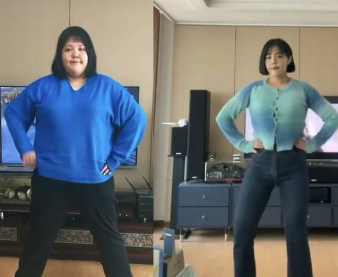 양수빈 다이어트 비포&애프터/사진=양수빈 인스타그램