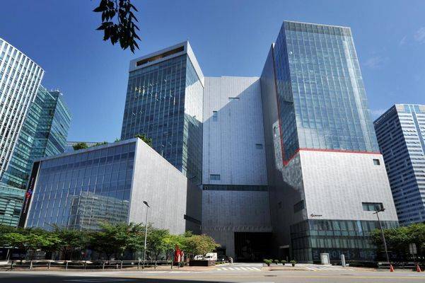 서울 상암 CJ ENM 사옥 전경.