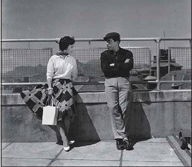 사진작가 신상우씨가 잡지 ‘신태양’ 시절 촬영한 1950년대 멋쟁이 사진. [사진 서울생활사박물관]