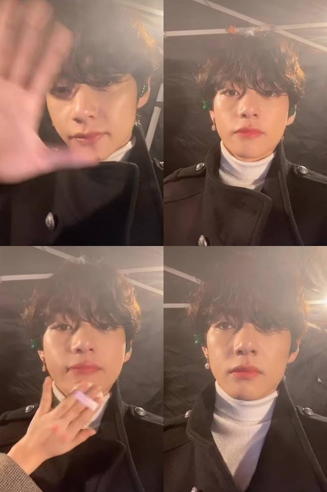 "뉴욕 첫사랑 오빠 다시 옴" 방탄소년단 뷔, 퍼펙트 '뷔주얼'