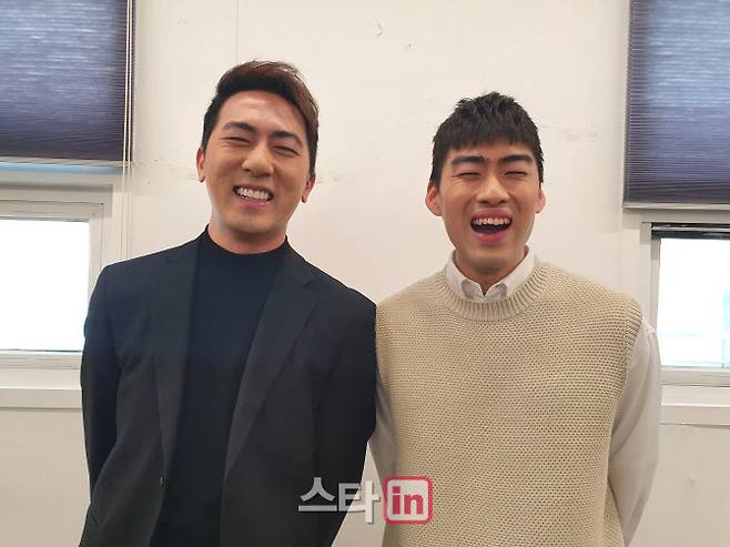 김원훈(왼쪽), 조진세(사진=김현식 기자)