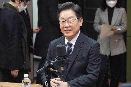 이재명 더불어민주당 대선후보.