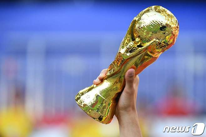 FIFA 월드컵 트로피 © AFP=뉴스1