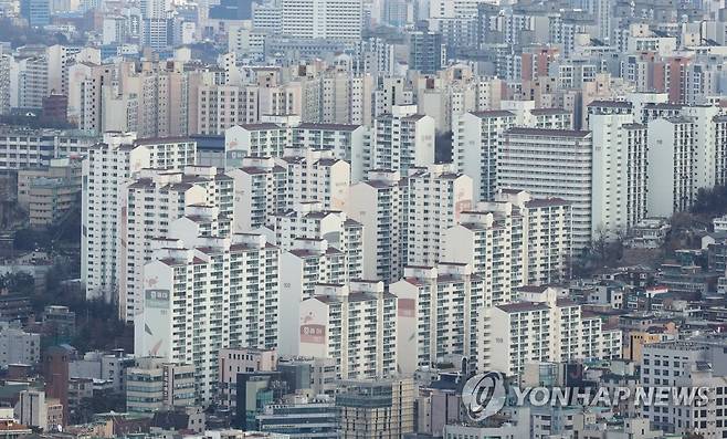 "작년 12월 아파트 전세 거래 53%, 직전 대비 하락·보합" [연합뉴스 자료사진]