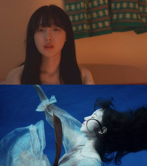 BJ 박삐삐가 강렬한 수중 연기를 선보였다. 사진= JMG