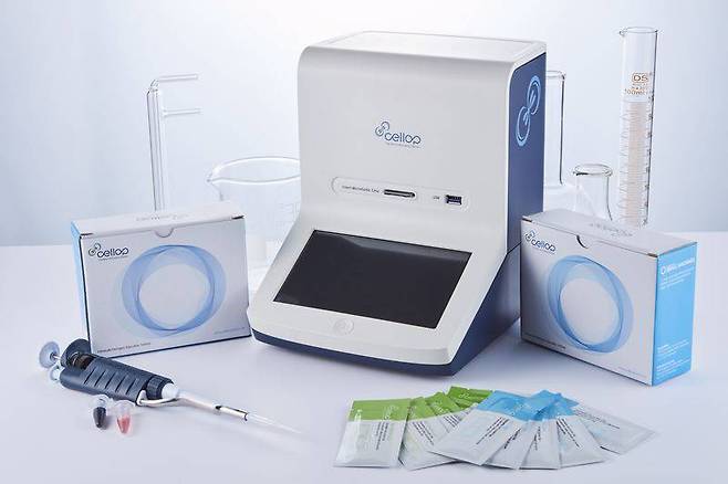 스몰머신즈의 디지털세포분석기 cellop,출처=스몰머신즈