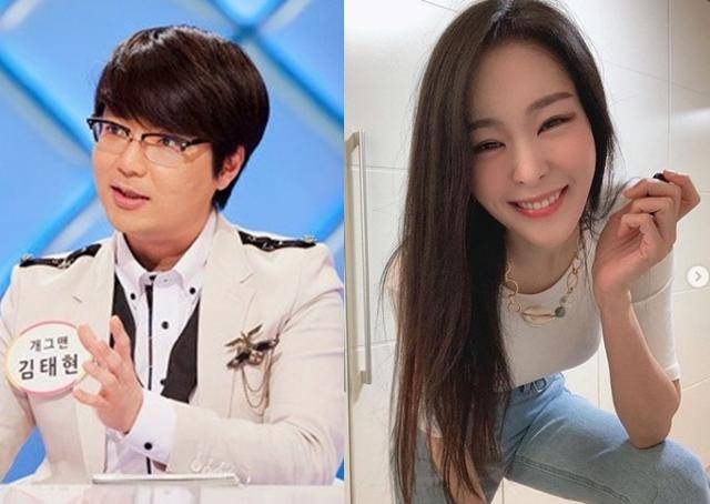 김태현(왼쪽)과 장윤희가 내달 결혼한다. MBN, 장윤희 SNS