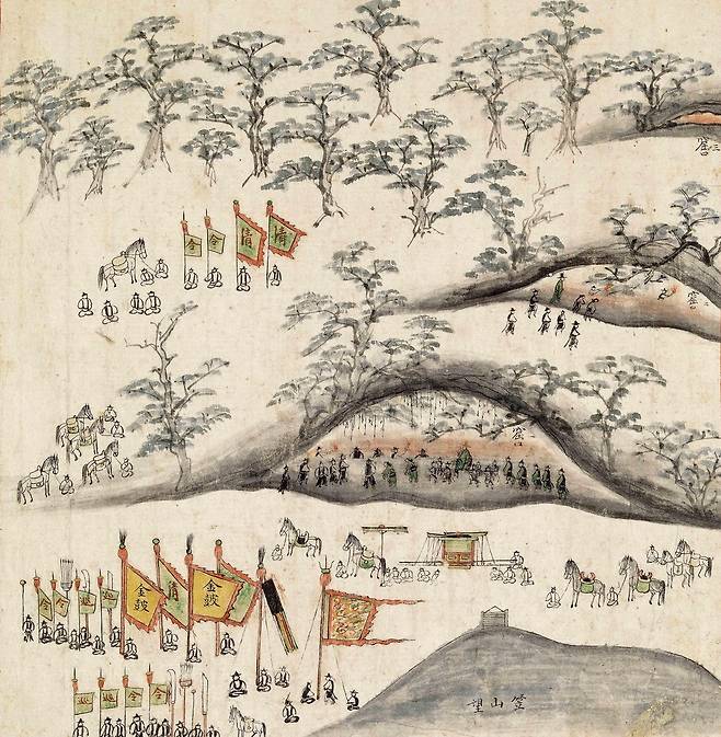 탐라순력도 '김녕관굴' [제주도 제공]