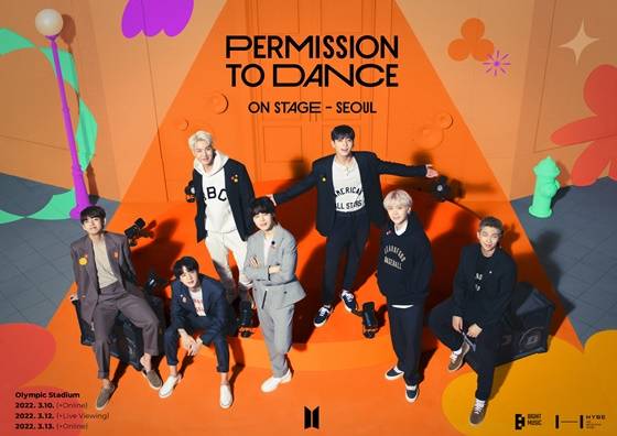 방탄소년단_BTS PERMISSION TO DANCE ON STAGE - SEOUL_포스터 /사진제공=빅히트 뮤직