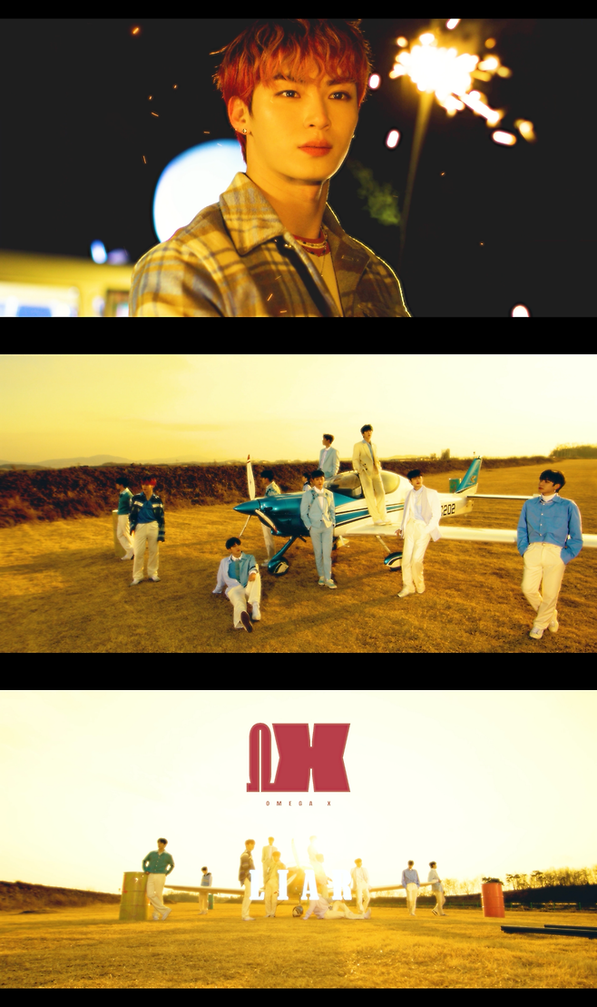 오메가엑스가 미니 2집 수록곡 ‘LIAR’ M/V 티저를 공개했다.사진=스파이어엔터테인먼트 제공