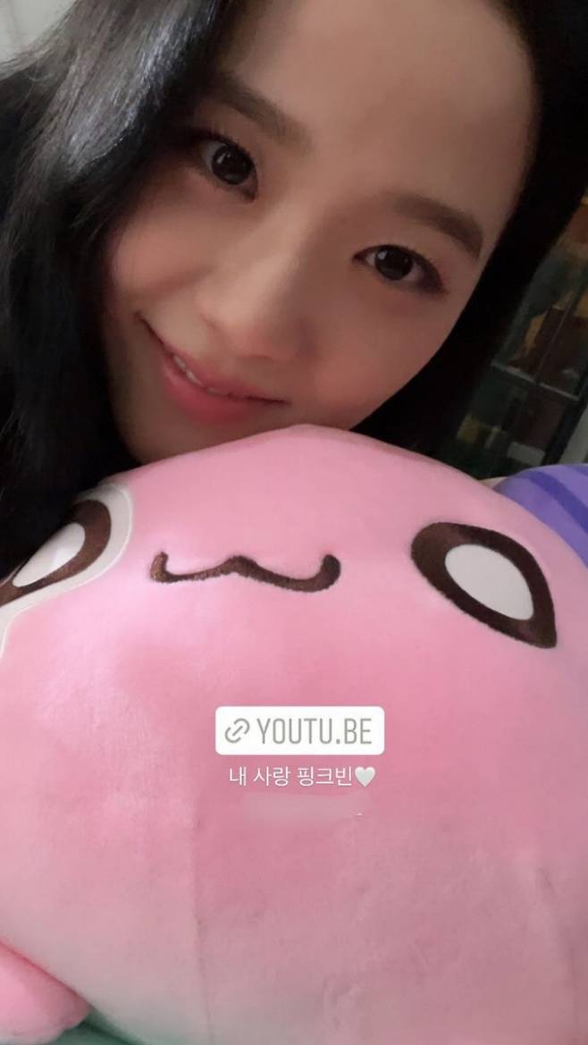 Girls group BLACKPINK (BLACK PINK) member JiSoo boasted a pretty beauty than a doll.JiSoo posted a picture on the official Instagram story on the 10th with an article entitled My Love Pink Bin.In the photo, JiSoo is taking a self-portrait holding a game character doll.In particular, JiSoo caught the attention of those who boasted neat beauty with a blank eye.Meanwhile, JiSoo attended the 2022 Paris Fashion Week Dior Fashion Show to raise Koreas status and returned from France via Incheon International Airport after completing the schedule on the afternoon of the 8th.