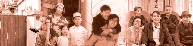 ▲ (사진 왼쪽부터) 윤석열 대통령 당선인의 어머니와 이종사촌 간인 박상훈 씨가 강릉시 금학동 윤 당선인의 외할머니가 살던 옛집을 찾은 모습, 윤석열(사진 오른쪽)당선인의 초등학생 시절, 윤석열 당선인의 서울대 법과대학 재학시절, 윤석열 대통령 당선인이 강릉을 찾았을 때 친지들과 함께 찍은 사진.