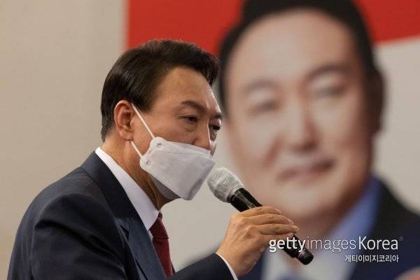 대한민국 제20대 대통령에 당선된 윤석열 당선인. 사진=게티이미지코리아