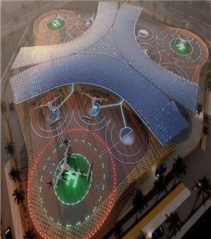 대구경북 신공항이 구미 경제 기폭제가 될 것으로 기대된다. 사진은 공항 배후도시로서 구미시가 전략적으로 노려볼 수 있는 대표적인 미래 먹거리산업 중 하나인 '도심항공교통(UAM)-이착륙장'(Vertoport) 구미시 제공