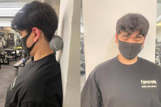 후두하근 볼 스트레칭. 비욘드 피트니스 제공