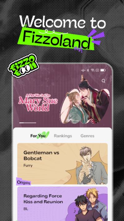 바이트댄스가 출시한 웹툰 플랫폼 'FizzoToon'의 모습 [사진=구글 플레이 FizzoToon 페이지]