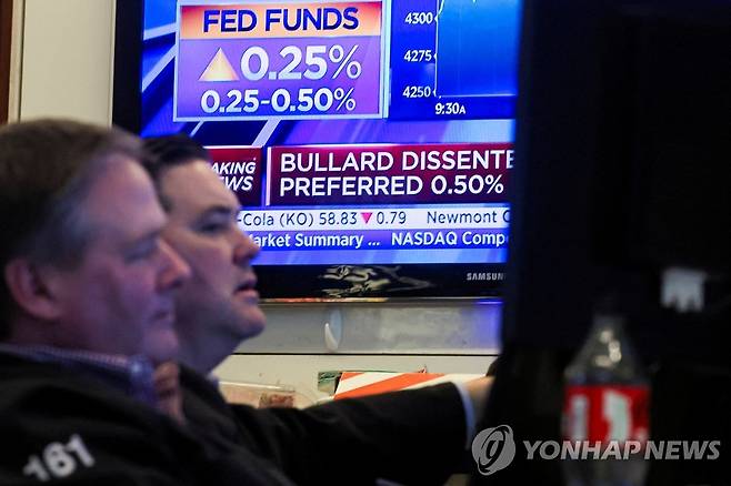 뉴욕증권거래소 [로이터=연합뉴스]