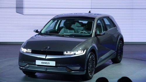 2021년 상하이모터쇼서 공개된 현대 아이오닉5 [촬영 차대운]