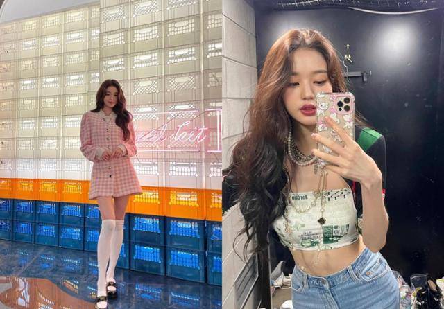 그룹 아이브 장원영도 독보적인 매력을 소유한 센터다. 장원영 SNS