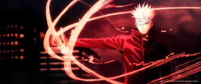 [서울=뉴시스] 일본 애니메이션 '극장판 주술회전 0'의 한 장면. *재판매 및 DB 금지