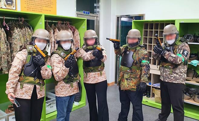 서바이벌 체험 장비