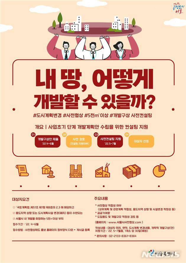 [서울=뉴시스]서울시는 사업 추진 단계별로 특화된 '사전협상제도 개선방안'을 마련했다고 29일 밝혔다. (사진=서울시 제공). 2022.03.29. photo@newsis.com
